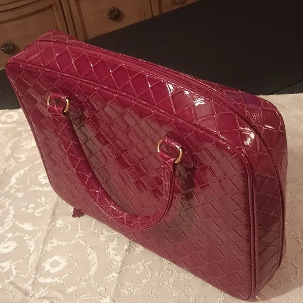 Estee Lauder Red Cosmetics Bag